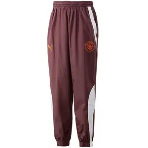 Puma Jogging Woven Manchester City 2023/24 rouge S pas cher