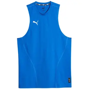 Comparateur de prix : Puma Hoops Team Drycell Slvs Top bleu L