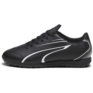 Comparateur de prix : Puma Unisex Youth Vitoria Tt Jr Soccer Shoes, Puma Black-Puma White, 32 EU