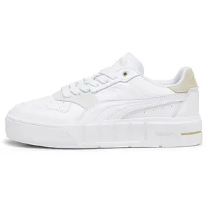 Comparateur de prix : Chaussures Puma Cali Court Match blanc pur beige clair femme - 37