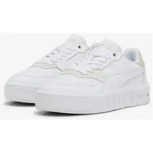 Comparateur de prix : Chaussures Puma Cali Court Match blanc pur beige clair femme - 38