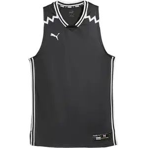 Comparateur de prix : PUMA Hoops Team Game Maillot pour enfant Blanc/noir Taille 116