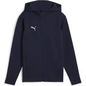 Puma teamFINAL Casuals veste capuche bleu 116 pas cher