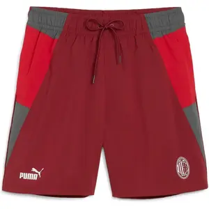 Puma MILAN AC WOV SHORT ROUGE 2024 rouge M pas cher