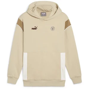 Puma Hoodie FtblArchive Manchester City beige XS pas cher