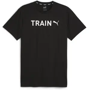 Puma MEN'S GRAPHIC TEE TRAIN noir XL pas cher