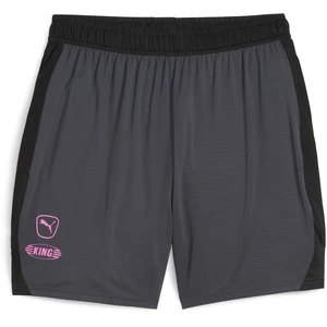 Puma Short de football KING Pro Homme gris M pas cher
