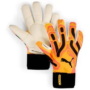 Puma Gants De Gardien De But Ultra Ultimate Hybrid orange 9 pas cher