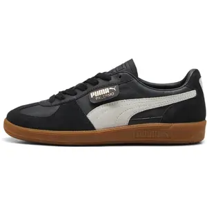 Comparateur de prix : Puma - Tennis Puma En Cuir Noir Et à Lacets Plats - Noir 39