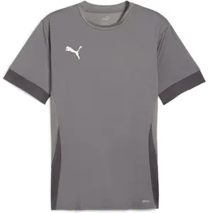 Comparateur de prix : PUMA teamGOAL Matchday Jersey, Maillot de Foot Adultes Unisexes, Cast Iron-PUMA White-Shadow Gray,