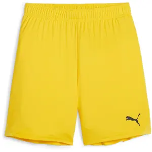 Comparateur de prix : PUMA teamGOAL Shorts Jr, Short en Maille Adultes Unisexes, Faster Yellow-PUMA Black, 705753