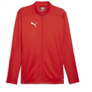 Puma teamFINAL veste d'entrainement rouge S pas cher