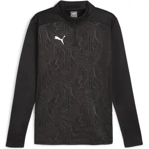 Puma teamFINAL Warm Top noir M pas cher