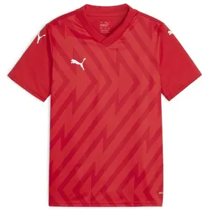 Comparateur de prix : Puma teamGLORY Jersey Jr rouge 128