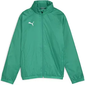 PUMA Teamgoal Veste Allweather Jr Polyester Mixte, Vert Sport Blanc, 164Vendu paramazon
