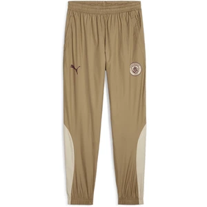 Puma Pantalon de survêtement Prematch Manchester City 2023/24 Beige S 774373-04 pas cher