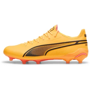 Chaussures de football Puma King Ultimate FG/AG Jaune 44,5 107563-08 pas cher