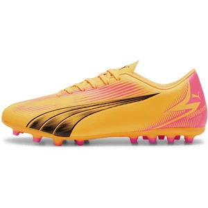 Puma Men Ultra Play Mg Soccer Shoes, Sun Stream-Puma Black-Sunset Glow, 42.5 EU pas cher