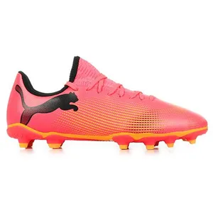 Chaussures de football enfant Puma Future 7 Play FG/AG FG/AG Rose 37 107734-03 pas cher
