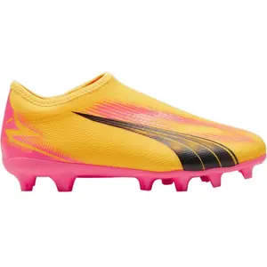 Chaussures de football enfant Puma Ultra Match LL FG/AG Orange 34 107770-03 pas cher