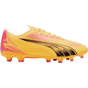 Puma Chaussures Football Lamelles Puma Ultra Play Fg/Ag Orange - 41 pas cher
