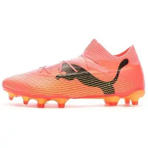 PUMA Chaussures de Football Future 7 Pro FG/AG 41 Sunset Glow Black Sun Stream Pink Orange pas cher