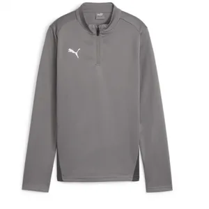 Puma teamGOAL Training 1/4 Zip Top Wmn gris SVendu paramazon