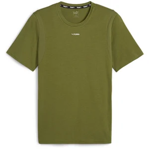 Comparateur de prix : T-shirt Puma FIT Triblend Ultrabreathe manche courte vert kaki - XL