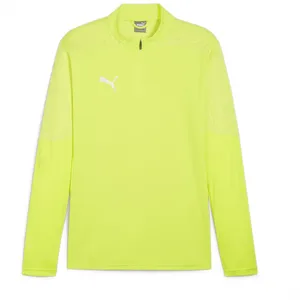 Puma teamFINAL Training 1/4 Zip Top jaune S pas cher
