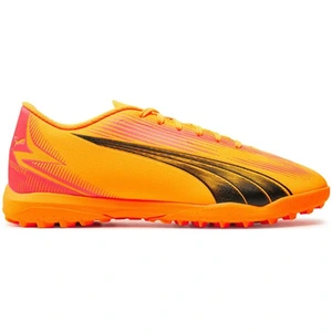 Puma Unisex Adults Ultra Play Tt Soccer Shoes, Sun Stream-Puma Black-Sunset Glow, 43 EU pas cher