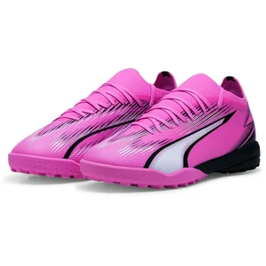 Puma Men Ultra Match Tt Soccer Shoes, Poison Pink-Puma White-Puma Black, 42.5 EU pas cher