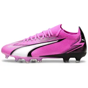 Chaussures de football Puma Ultra Match FG/AG Rose 45 107754-01 pas cher