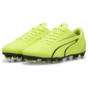 Puma Men Vitoria Fg/Ag Soccer Shoes, Electric Lime-Puma Black, 41 EU pas cher
