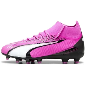 Puma Unisex Youth Ultra Pro Fg/Ag Jr Soccer Shoes, Poison Pink-Puma White-Puma Black, 35 EU pas cher