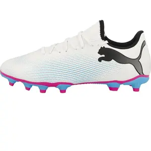Chaussures de football Puma Future 7 Play FG/AG Blanc 43 107723-01 pas cher