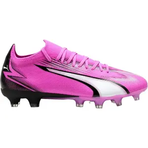Puma Women Ultra Match Fg/Ag Wn'S Soccer Shoes, Poison Pink-Puma White-Puma Black, 38 EU pas cher