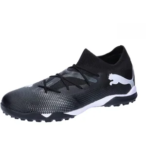 PUMA Homme Future 7 Match TT Soccer Shoe, Black White, 40.5 EU pas cher