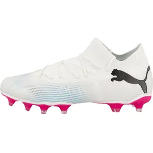 Chaussures de football Puma Future 7 Match FG/AG Blanc 45 107715-01 pas cher