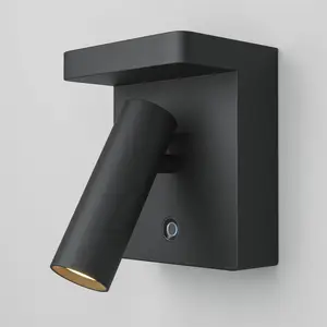 Comparateur de prix : Maytoni Applique murale LED Aron, noire, à intensité variable, orienta...