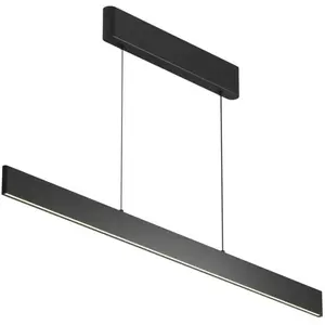 Comparateur de prix : Maytoni Euphoria Plafonnier Suspendu De Bar À Intensité Variable Noir