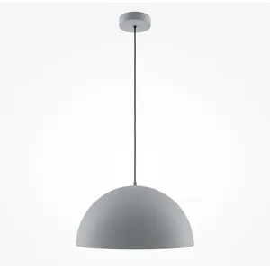 Suspension dôme en métal gris 35cm Basic colors - Maytoni pas cher