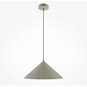 Suspension triangulaire en métal gris 35cm Basic colors - Maytoni pas cher