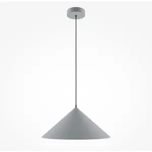 Maytoni Lampe à suspendre Basic colors Gris MOD167PL-01GR pas cher