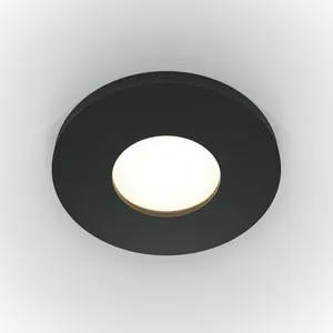 Comparateur de prix : MAYTONI Downlight Encastré Rond Noir GU10 IP65
