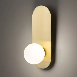 Comparateur de prix : Maytoni Bao Applique murale à 1 source lumineuse, G9, MOD419WL-01G,