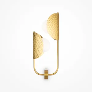 Maytoni applique murale Tropic, droite, laiton, à 2 lampes, métal pas cher
