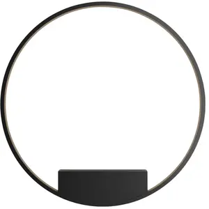 Comparateur de prix : Applique murale en aluminium noir 80cm Rim - Maytoni