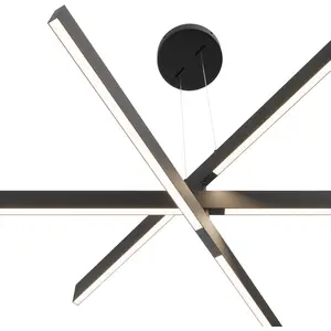 Comparateur de prix : Maytoni Origami LED suspension, noir