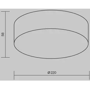Comparateur de prix : Maytoni Plafonnier d'extérieur LED Zon, blanc, Ø 22 cm, 3 000 K, métal