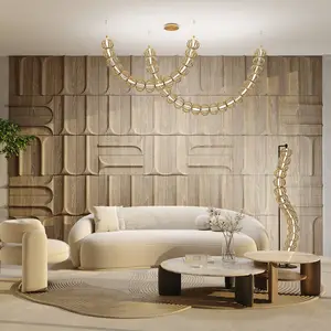 Comparateur de prix : Maytoni lampe sur pied LED Golden Cage, hauteur 154 cm, métal